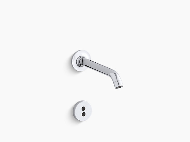 K T11840 Purist Wall Mount Touchless Faucet Trim With 35 Degree